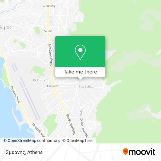 Σμυρνης map