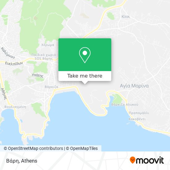 Βάρη map