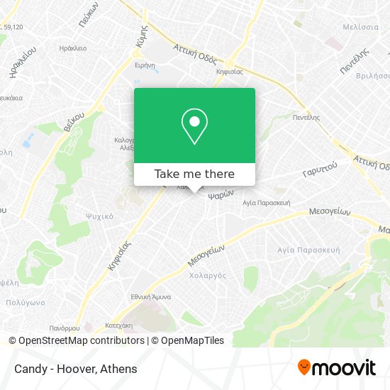 Candy - Hoover map