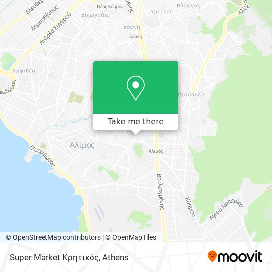 Super Market Κρητικός map