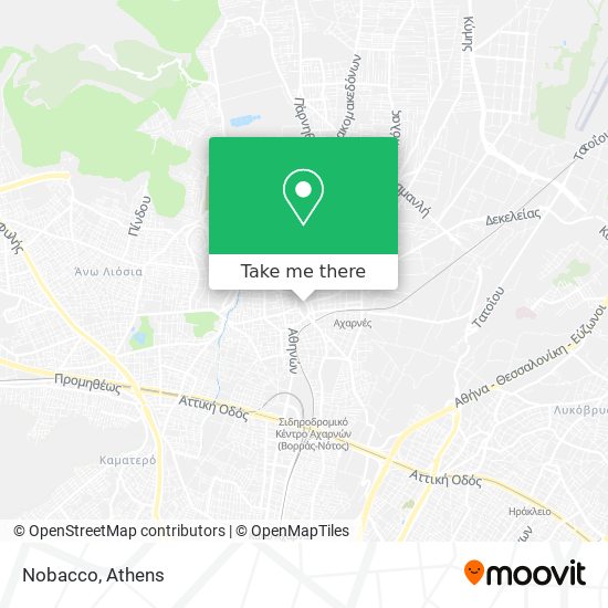 Nobacco map