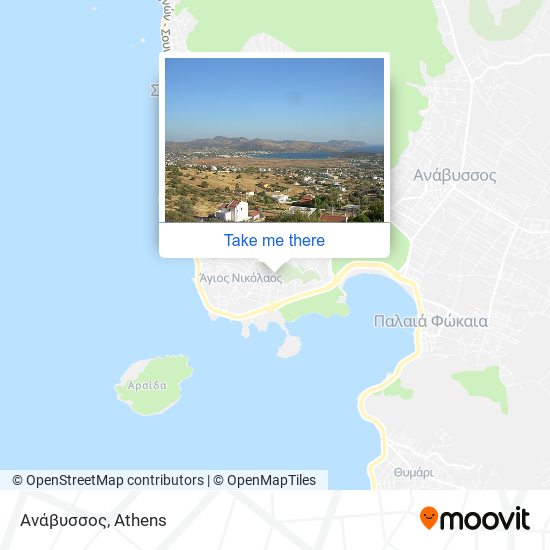 Ανάβυσσος map