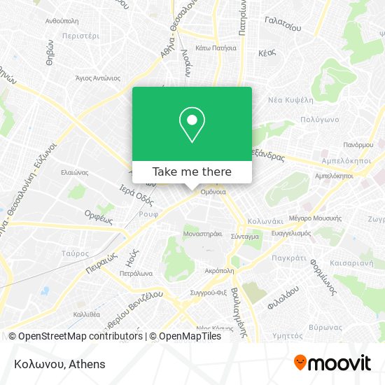 Κολωνου map