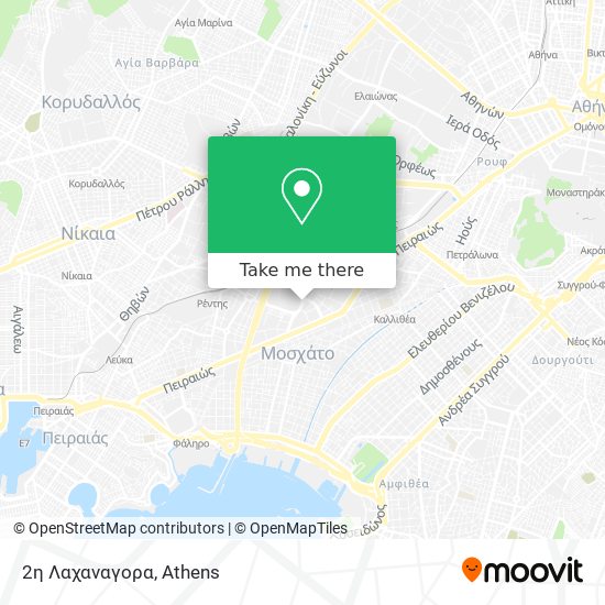 2η Λαχαναγορα map