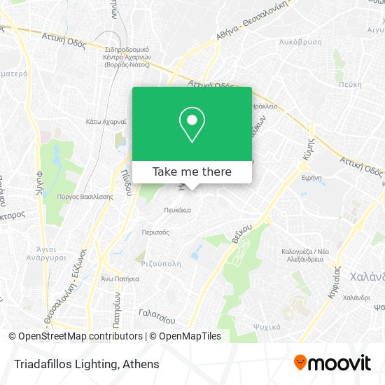 Triadafillos Lighting map