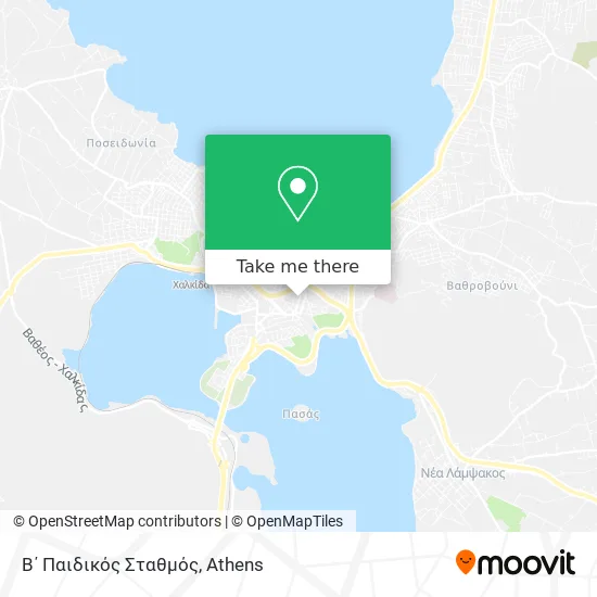 Β΄ Παιδικός Σταθμός map