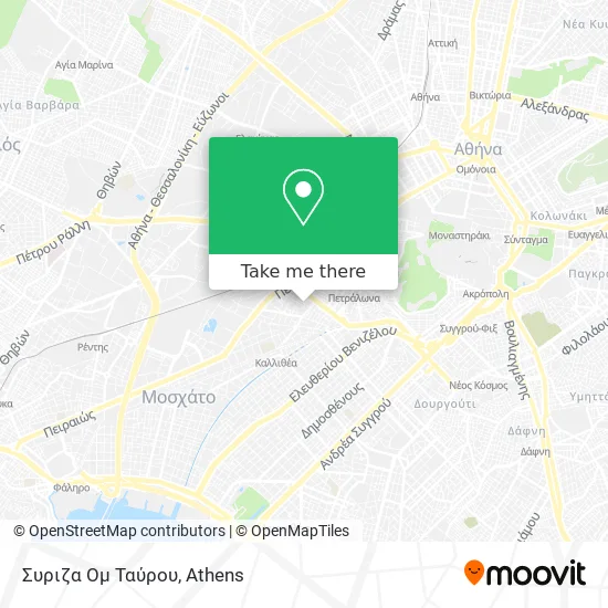 Συριζα Ομ Ταύρου map