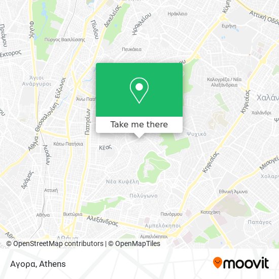 Αγορα map