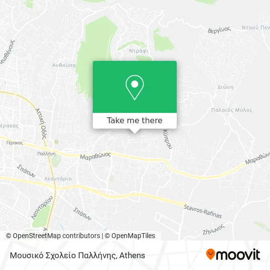 Μουσικό Σχολείο Παλλήνης map