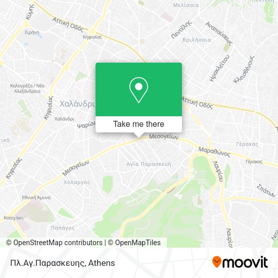 Πλ.Αγ.Παρασκευης map