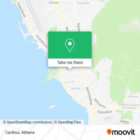 Ξανθου map