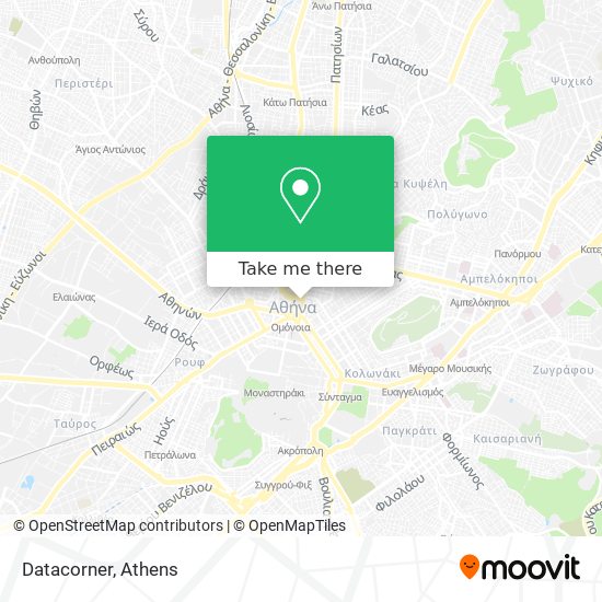 Datacorner map