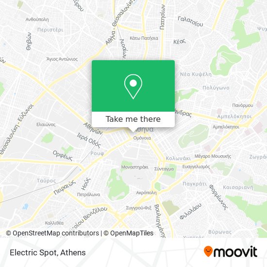 Electric Spot map