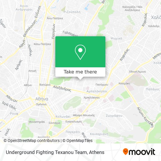 Underground Fighting Texanou Team map