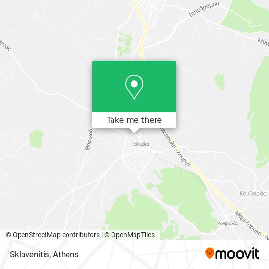 Sklavenitis map