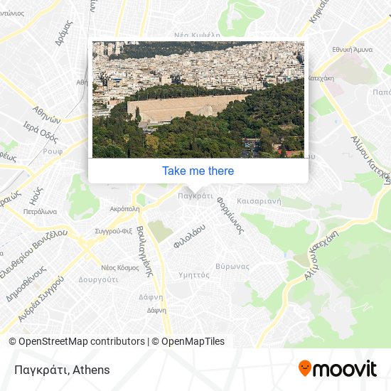 Παγκράτι map
