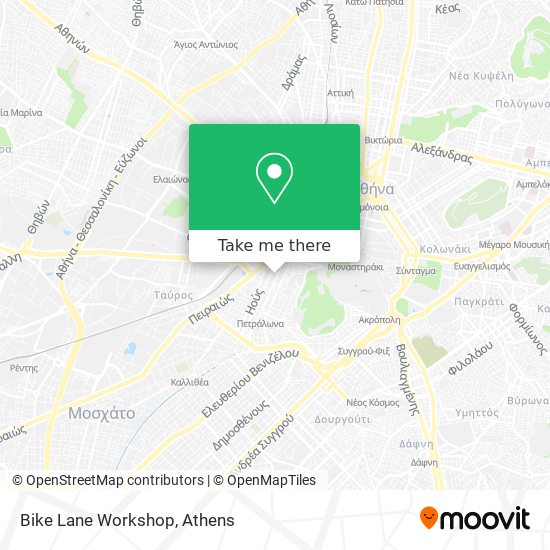 Bike Lane Workshop map