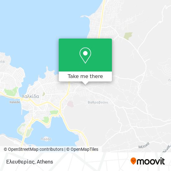 Ελευθερίας map