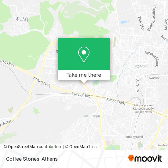 Coffee Stories map