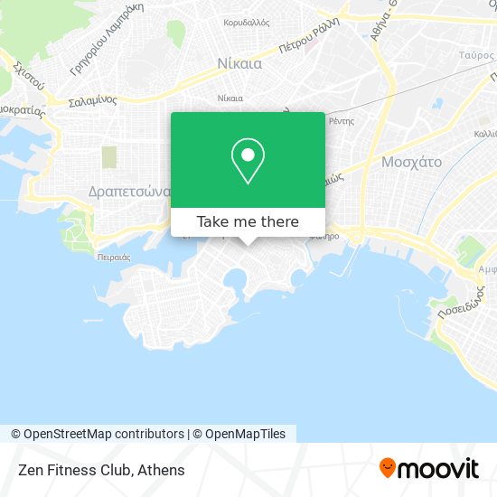 Zen Fitness Club map