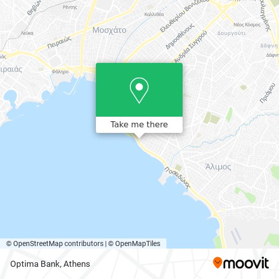 Optima Bank map