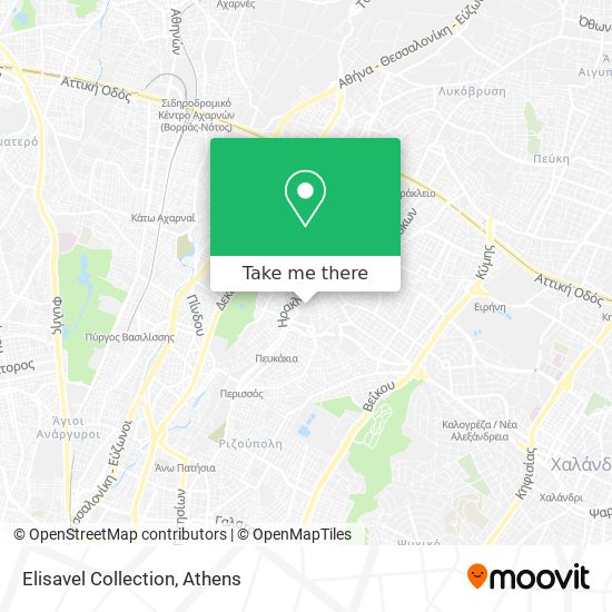 Elisavel Collection map