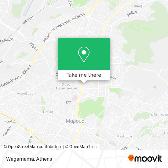 Wagamama map