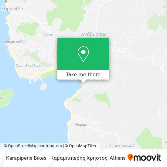 Karapiperis Bikes - Καραμπιπερης Χρηστος map