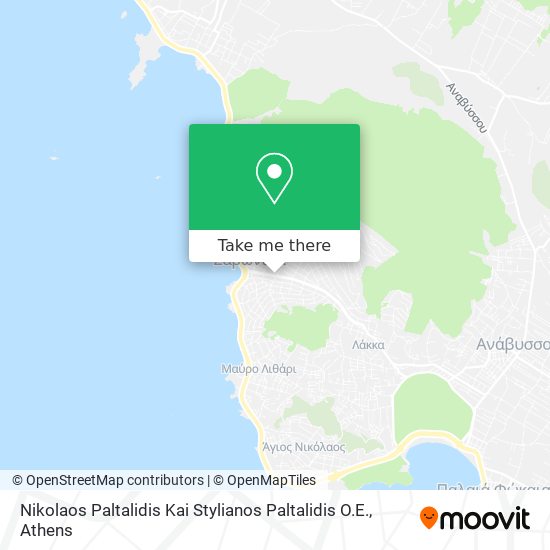 Nikolaos Paltalidis Kai Stylianos Paltalidis O.E. map