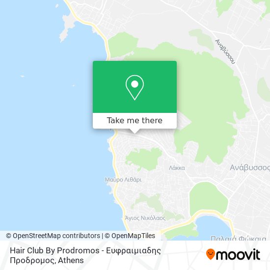 Hair Club By Prodromos - Ευφραιμιαδης Προδρομος map
