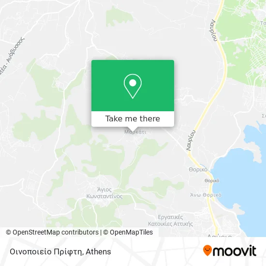 Οινοποιείο Πρίφτη map