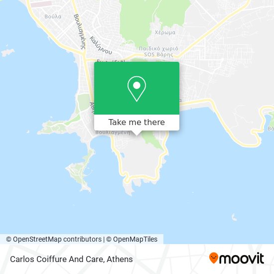 Carlos Coiffure And Care map