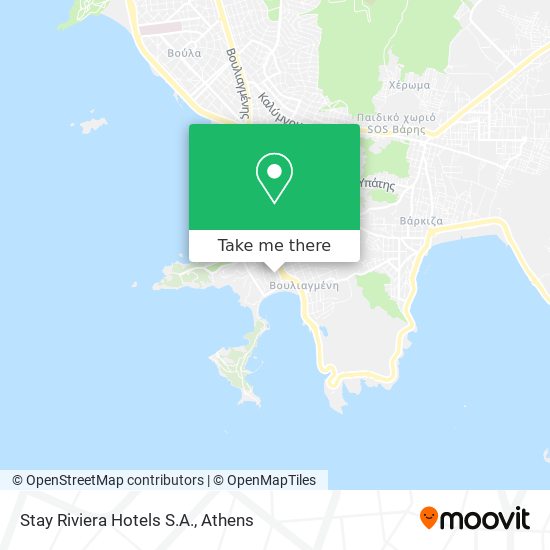 Stay Riviera Hotels S.A. map