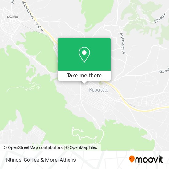 Ntinos, Coffee & More map