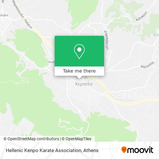 Hellenic Kenpo Karate Association map