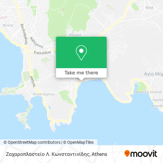 Ζαχαροπλαστείο Λ. Κωνσταντινίδης map
