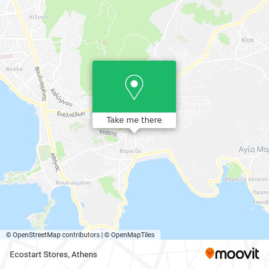 Ecostart Stores map