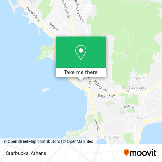 Starbucks map