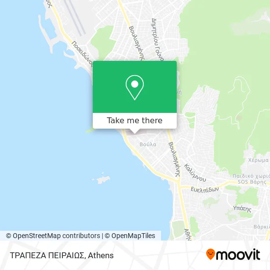 ΤΡΑΠΕΖΑ ΠΕΙΡΑΙΩΣ map