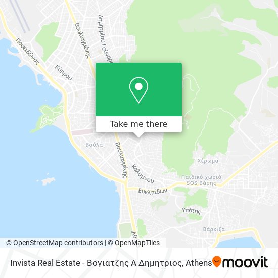 Invista Real Estate - Βογιατζης Α Δημητριος map