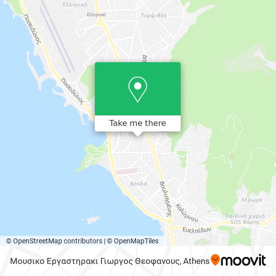 Μουσικο Εργαστηρακι Γιωργος Θεοφανους map