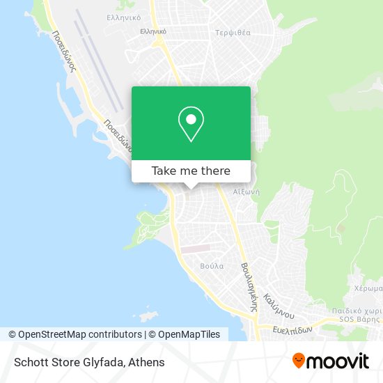 Schott Store Glyfada map