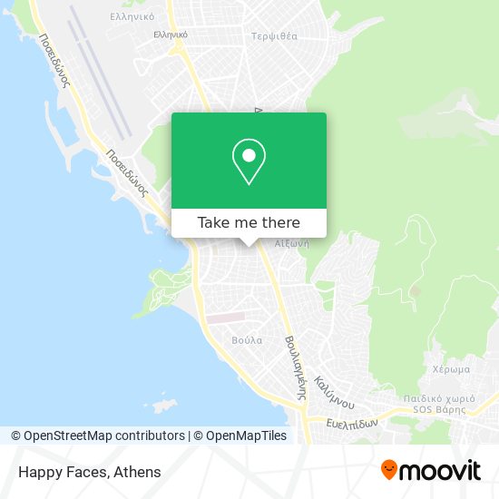 Happy Faces map