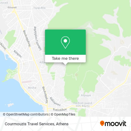 Courmouzis Travel Services map