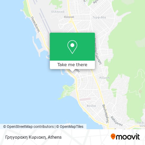 Γρηγορακη Κυριακη map