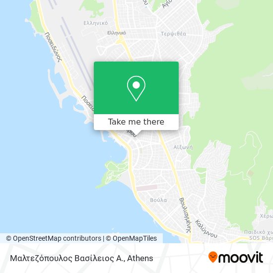 Μαλτεζόπουλος Βασίλειος Α. map