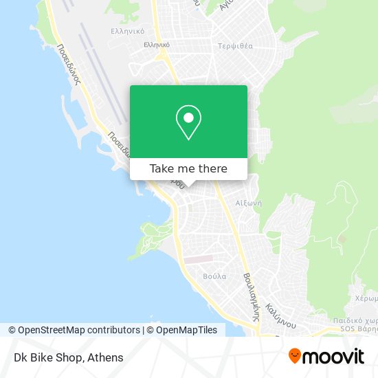 Dk Bike Shop map
