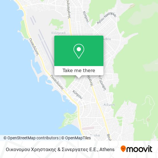 Οικονομου Χρηστακης & Συνεργατες Ε.Ε. map