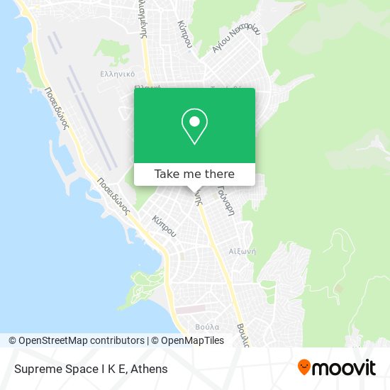 Supreme Space I K E map