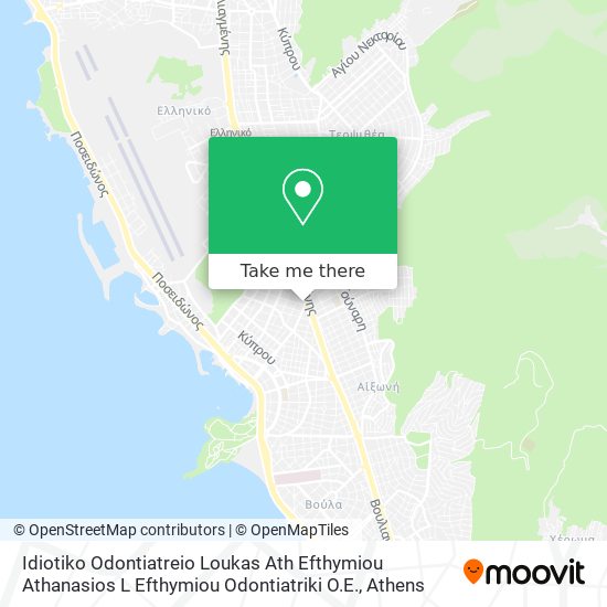 Idiotiko Odontiatreio Loukas Ath Efthymiou Athanasios L Efthymiou Odontiatriki O.E. map